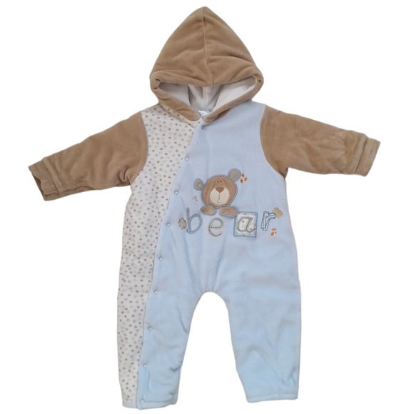 VOLYPOK Baby Bunting with "bear" applique